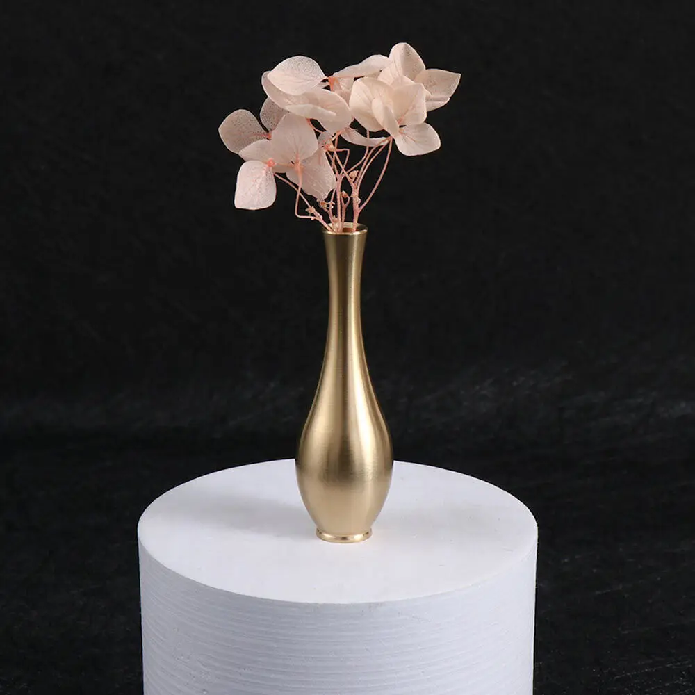 Vintage Copper Antique Vase Decorative Desktop Ornament