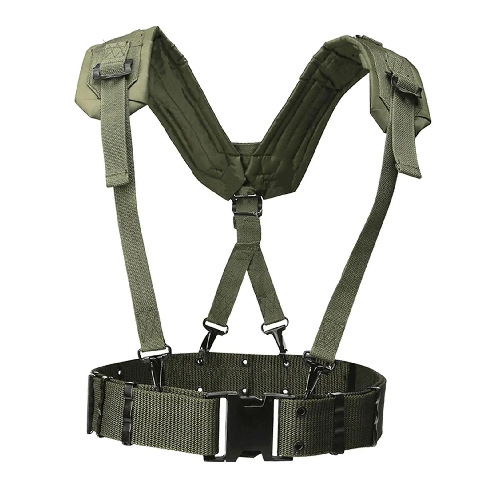 Y Shaped Suspenders Men Women Tool Duty Belt Harness Multipurpose Portable Nylon