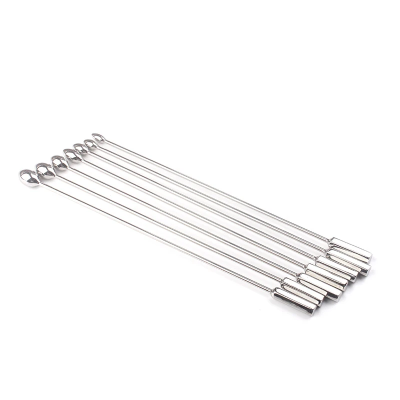 Stainless Steel Pagoda Horse Eye Stick Urethral Bead Urine Plugging Rod Metal Horse Eye Expander silicone urethral dilator urethral dilator