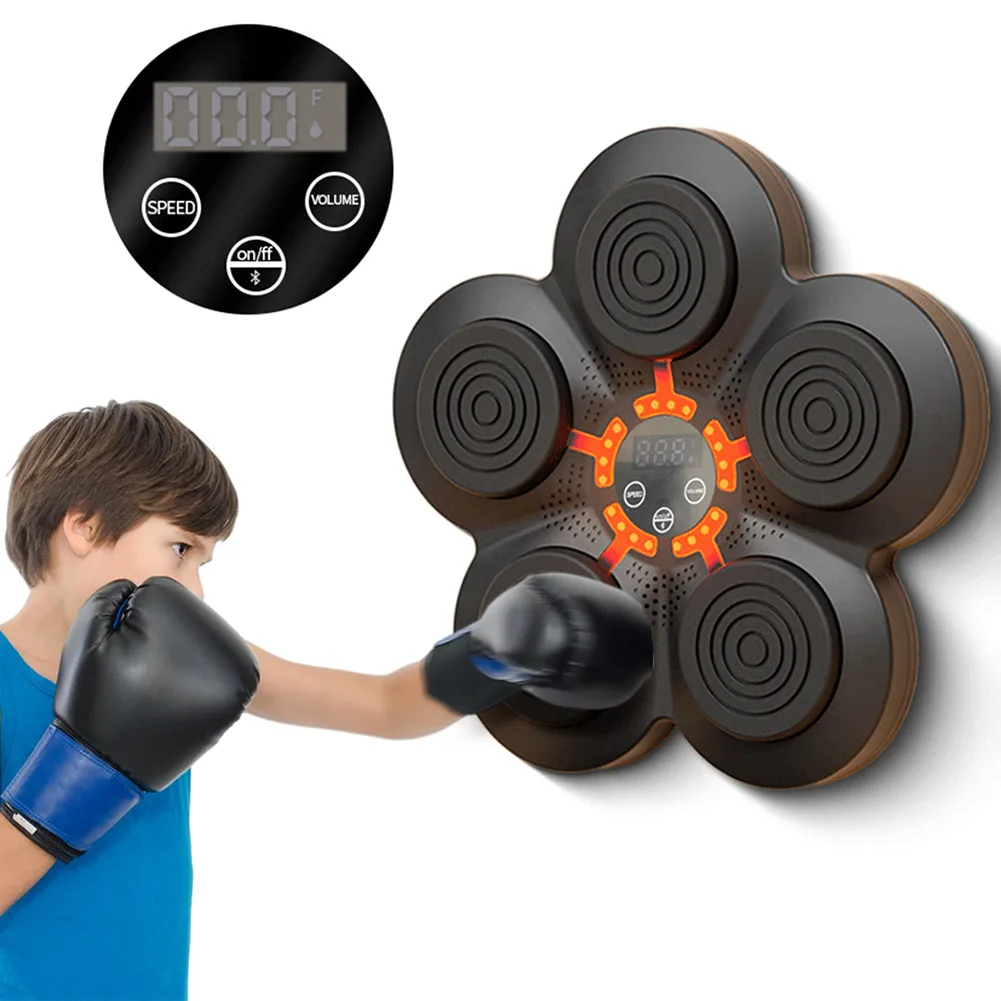 Boxing Machine, Music Boxing Machine, One Punch Boxing Machine Wall Target  Boxing Machine with 6 Lights and Bluetooth Sensor, Boxing Training Equipmen  : : Sports, Fitness & Outdoors