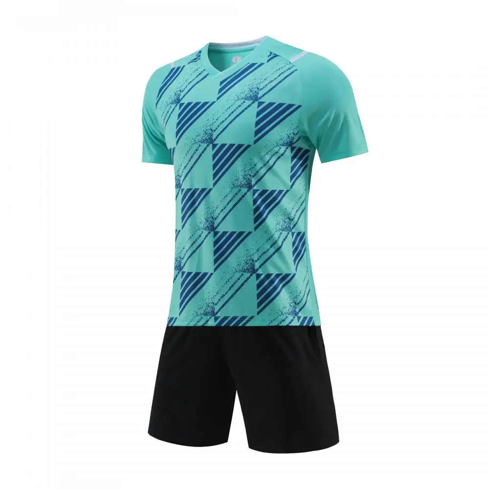 New New Design Football Uniform Kit High Quality KIDS Soccer Jersey Full Set Men Soccer Wear