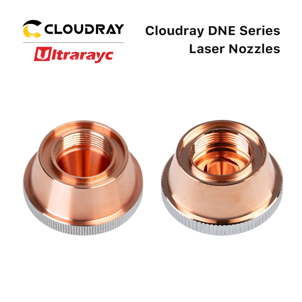 

Ultrarayc 10pcs/lot DNE Laser Nozzle Conusmables D28 H22 M14 Single Double Layer Nozzle Chrome-plating for Fiber Cutting Machine