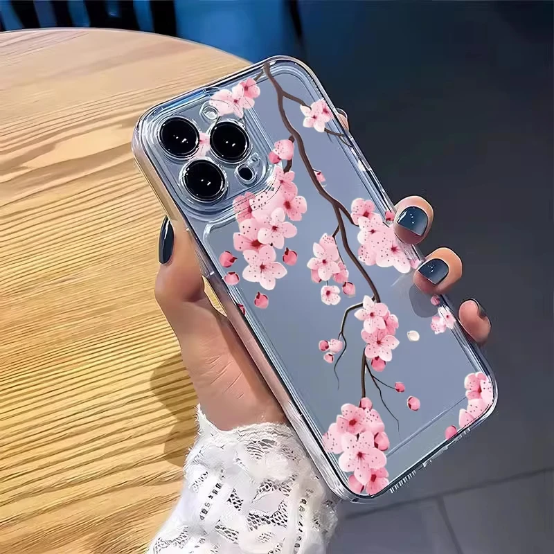 Minimalist Flower Branch Design Phone Case