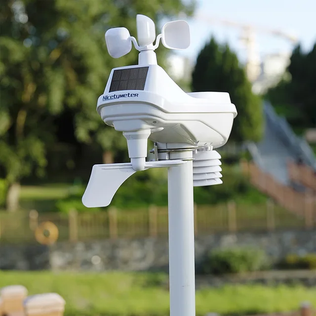 7 in 1 WiFi Weather Station Indoor Outdoor Remote Monitoring Temperature Humidity Wind Speed Rain Wireless Console Forecast Data - Image 3