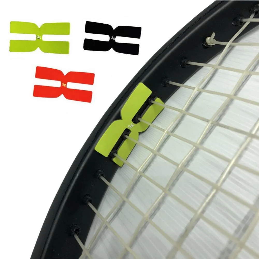 2023 New 6Pcs Sturdy Lightweight Durable Silicone Tennis Racket Balance Bar for Player Racket Balance Bar Tennis Racket Balancer