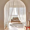 1/2pcs INS Curtain Bow Tiebacks Window Curtains Binding Rope White Window Curtain Strap Bag Decoration Curtain Decor Accessories 5
