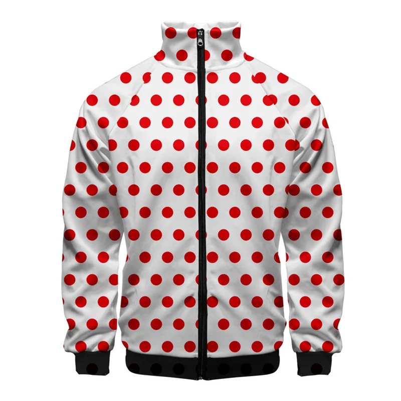thumbnail image 1 of Chaqueta con estampado geométrico 3D para hombre, abrigo deportivo callejero de gran tamaño, estilo Harajuku, para primavera y otoño, chaquetas con cremallera, ropa para hombre, 1 of 5