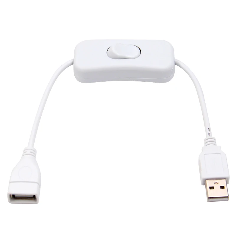 DC Extended Extension Switch USB Cable Switch Button Power Cord Long Life Lamp Charger Adapter For USB Lamp Fan 30CM liquid silicon cable magnetic usb cable