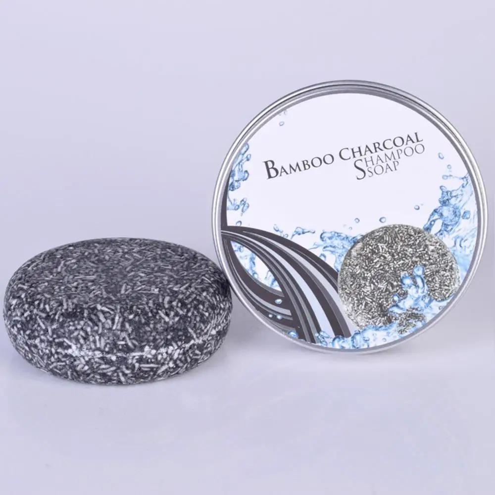 Description Picture 5 of item50g Soap Hair Darkening Shampoo Bar Repair Gray White Hair Color Dye Face Hair Body Shampoo Natural Organic Hair Conditioner