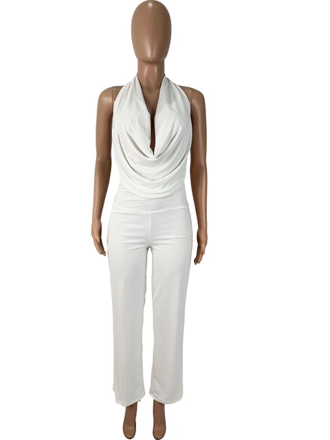 Jenny Halter Neck Ruched Pant Set 4