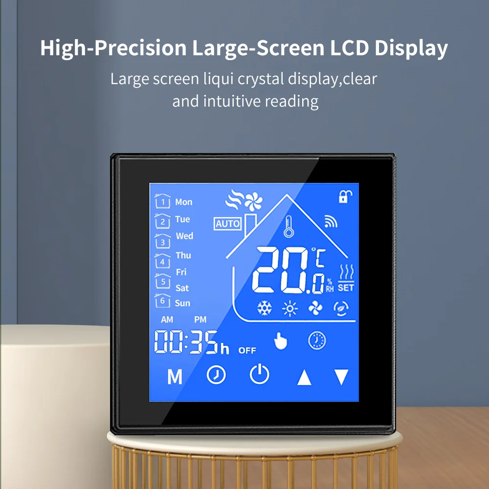 Description Picture 3 of itemTuya WiFi Thermostat Smart LCD Electric Floor Water Heating Gas Boiler Temperature Controller Warm Room Alexa Echo Google Home
