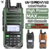 BaoFeng UV-13 PRO V1 V2 High Power Dual Band Walkie Talkie Type C Charger 16 KM Long Range UV13 Transceiver Ham Two Way Radio 1