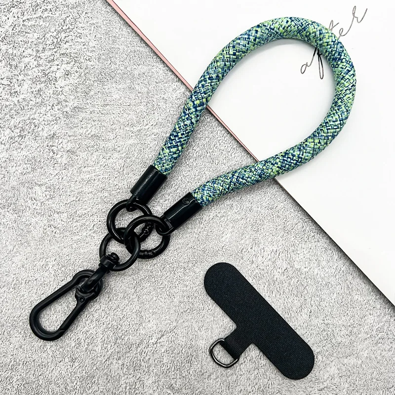 Fashionable Anti-Loss Mobile Phone Wrist Lanyard with Strong Twist Rope Design