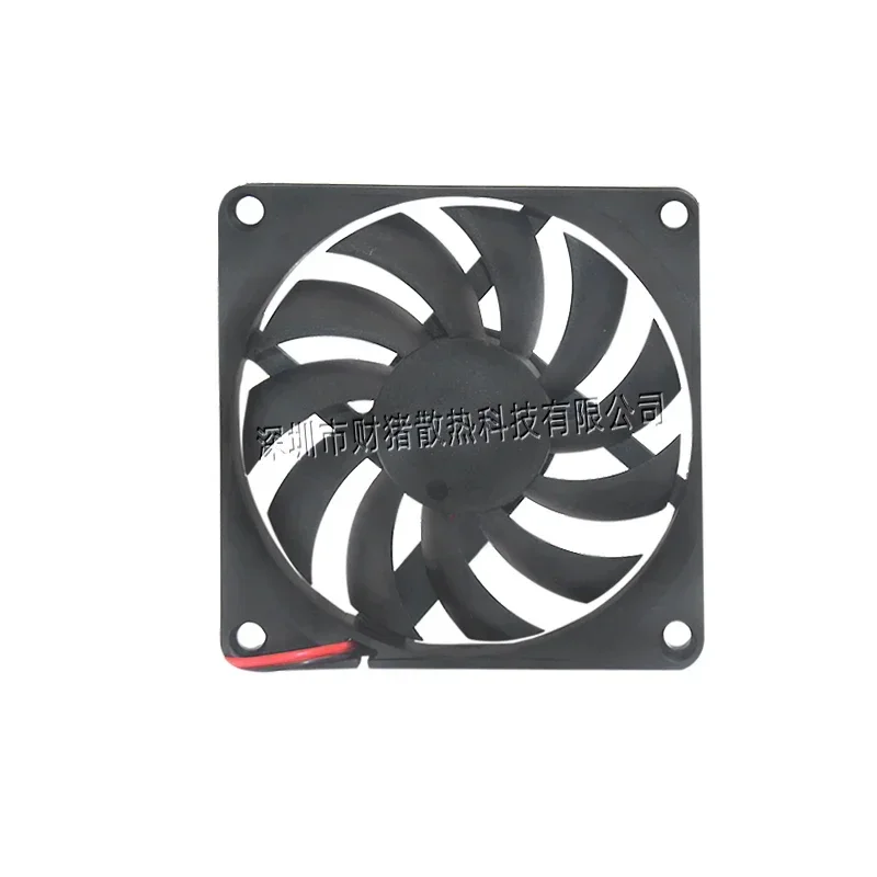 CAIZHU-FAN 8015 Fan 80MM 80*80*15MM DC 5V 12V 24V 8CM Ultra-thin Sleeve/Dual Ball Bearing Cooling Fan Comptuter CPU Cooling