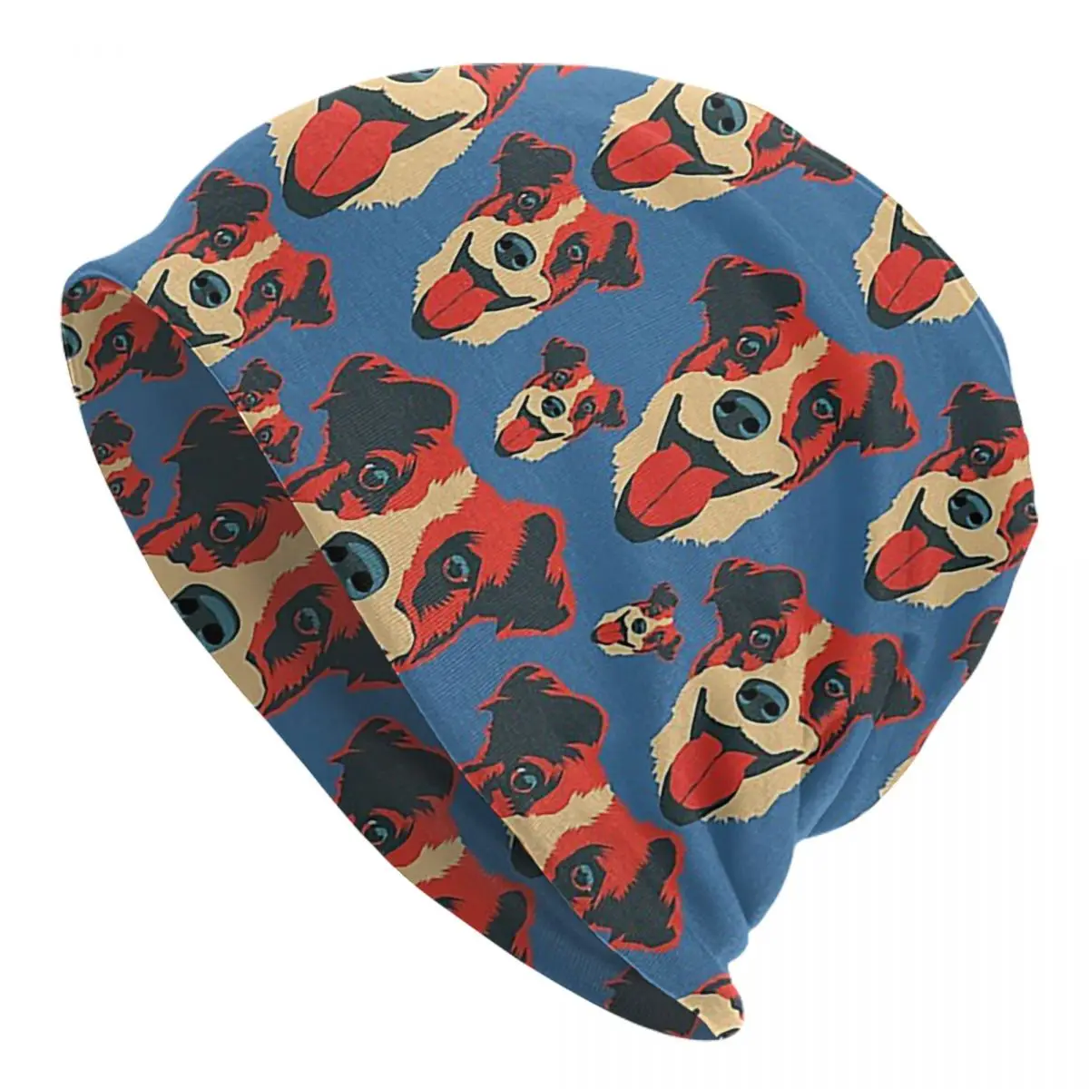 

Jack Russell Terrier Cute Dog Skullies Beanies Hat Casual Men Women Street Caps Warm Dual-use Bonnet Knitted Hat