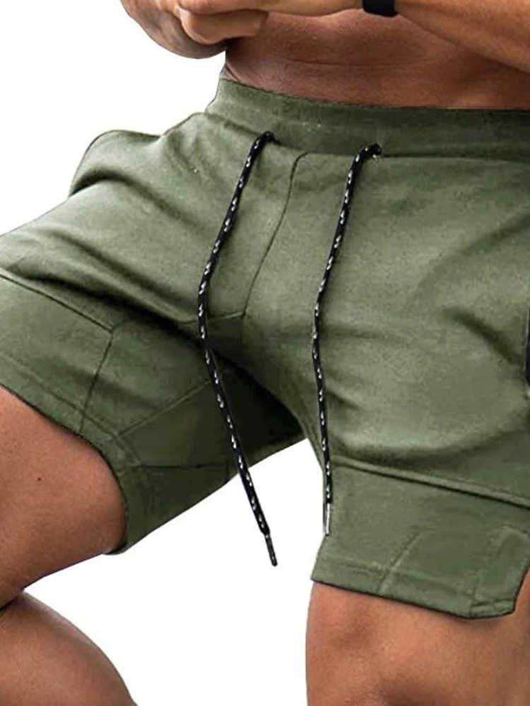 

Summer 2023 new three-point pants multi-color sports fashion men's shorts zipper pocket shorts