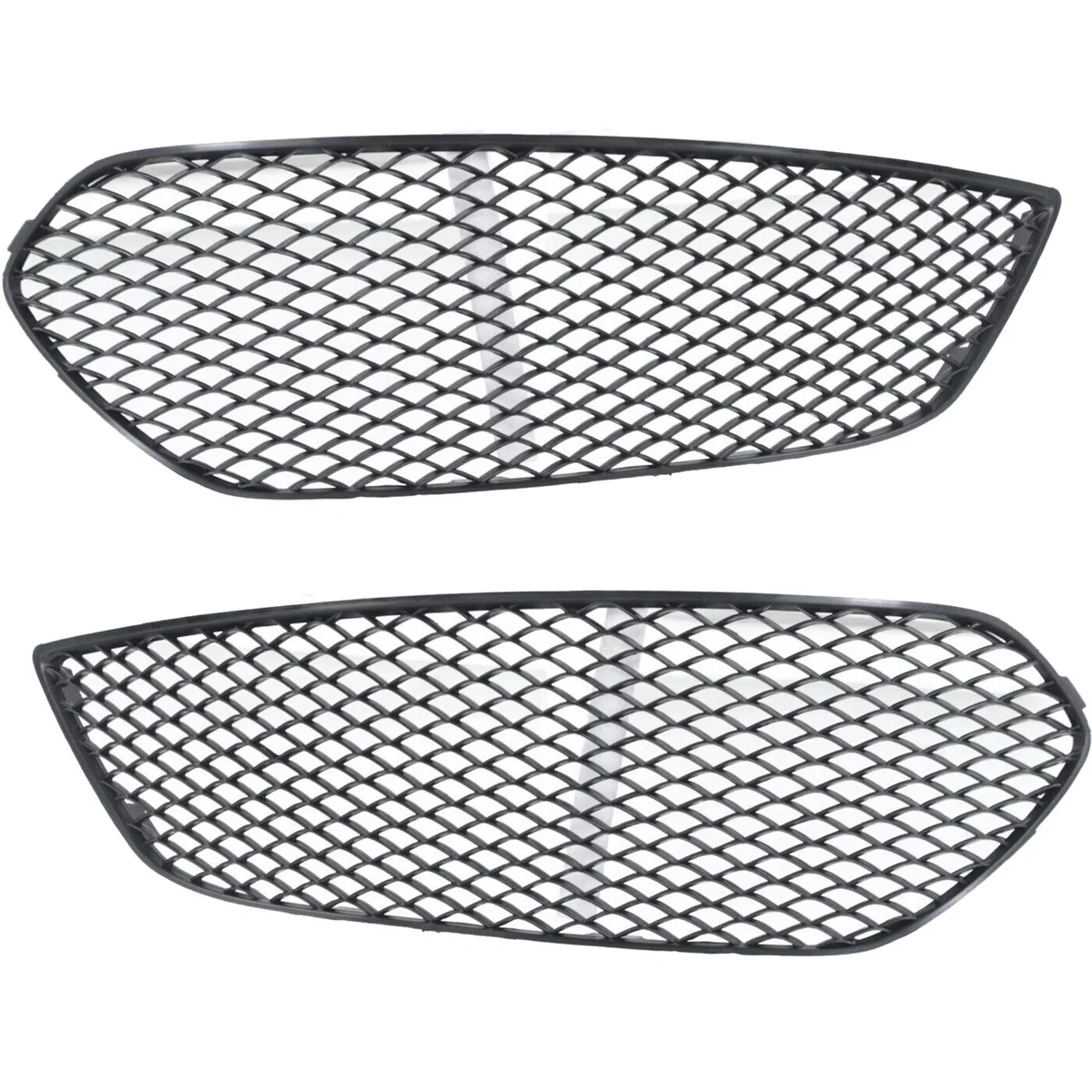 

Front Bumper Grille for 2014-2016 Mercedes Benz CLA250 Set of 2 Side Bumper Grille Fog Light Cover 1178851722 1178851822