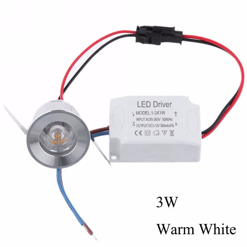 3W Warm white