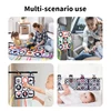 0-36M Baby Early Learning Toy Black and White High Contrast Sensory Books Toy Puzzle Cloth Book Game Pad Infants Activity Toys 4