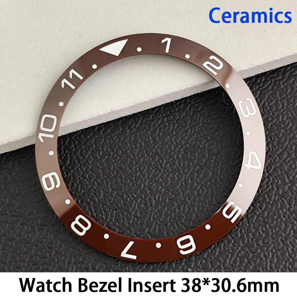 Premium 38mm Sloping Aluminum-Ceramic Bezel Insert