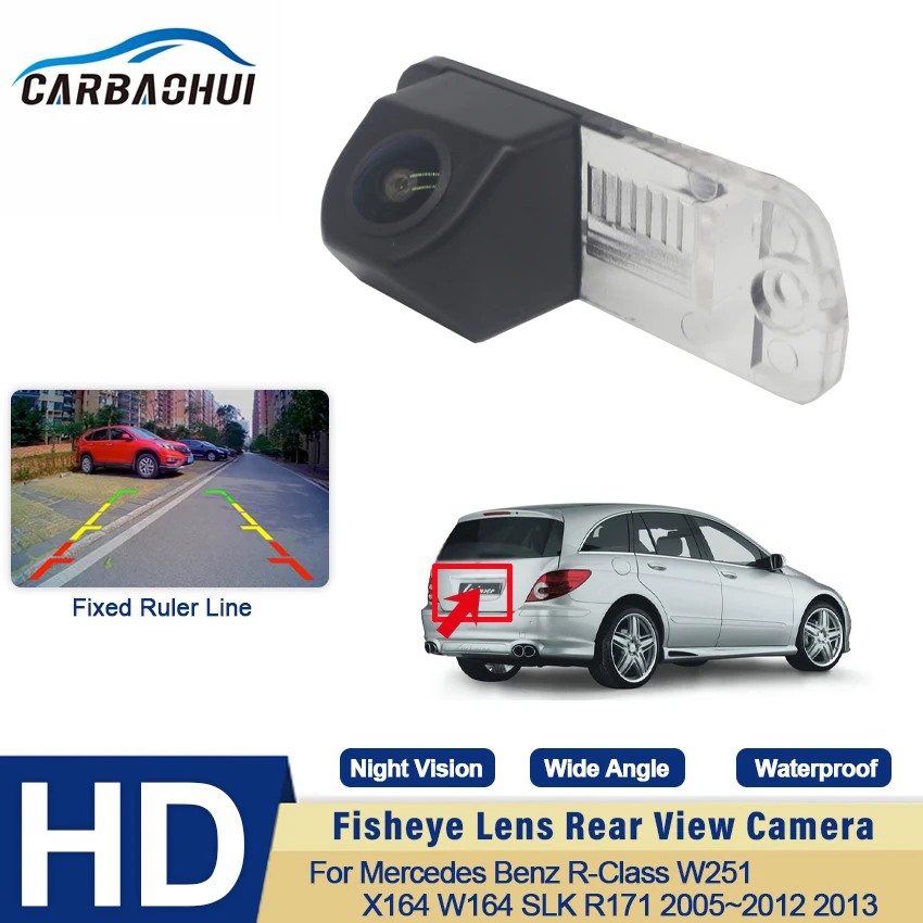 

1080P HD 170° Car Rear View Camera For Mercedes Benz R-Class W251 X164 W164 SLK R171 2005~2013 Reverse Vehicle CCD Night Vision