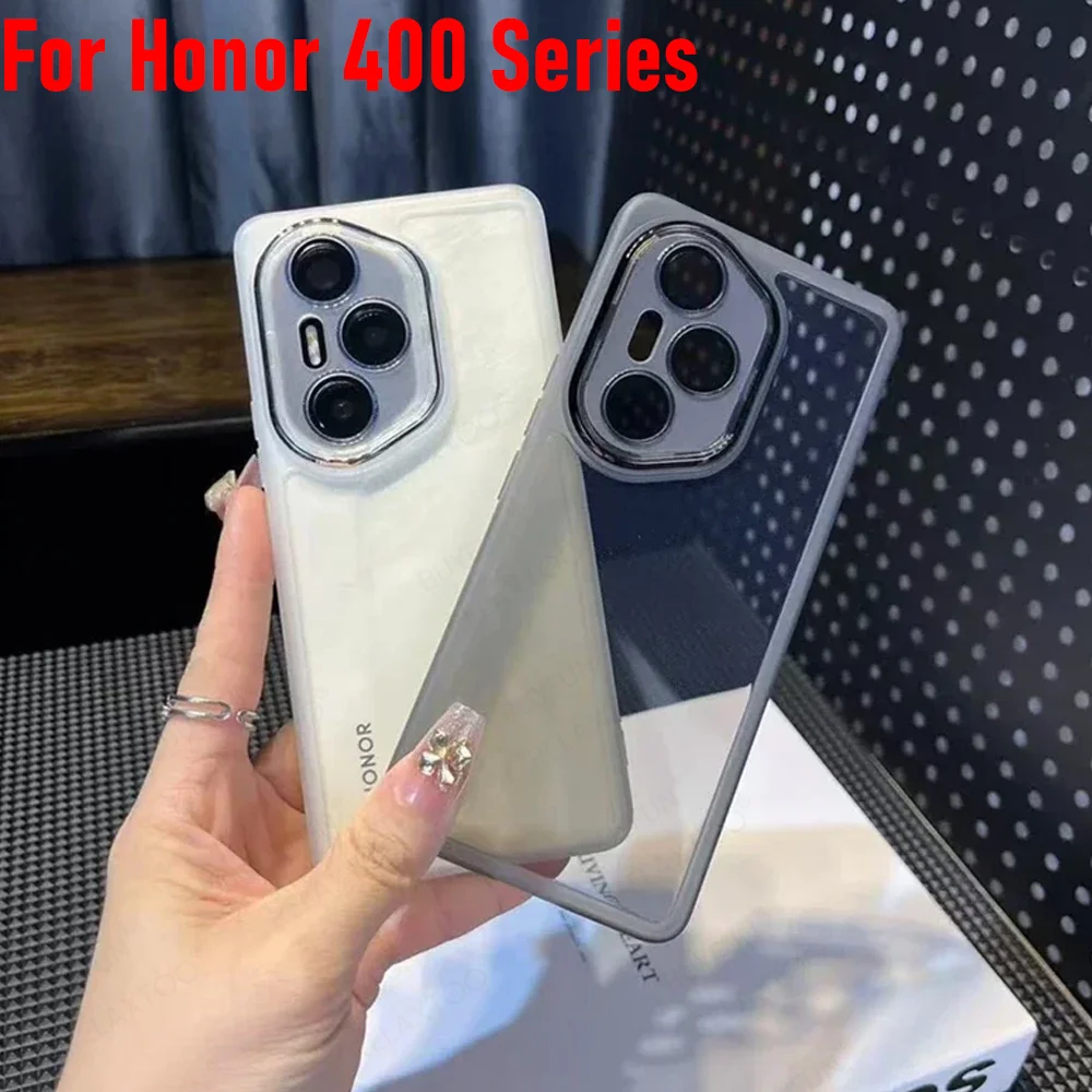 Soft Translucent Silicone Camera Protector with Lens Film Cover