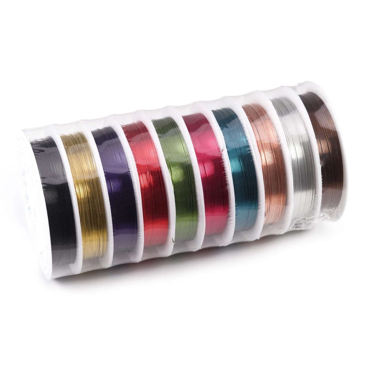 Nylon Cord Macrame Cord Silk Cord Satin Cord Faux Suede Cord Waxed Cord Leather Cord PVC Cord Packaging Cord 8-12M/Roll Copper Wire For Ornament Making DIY Crafts