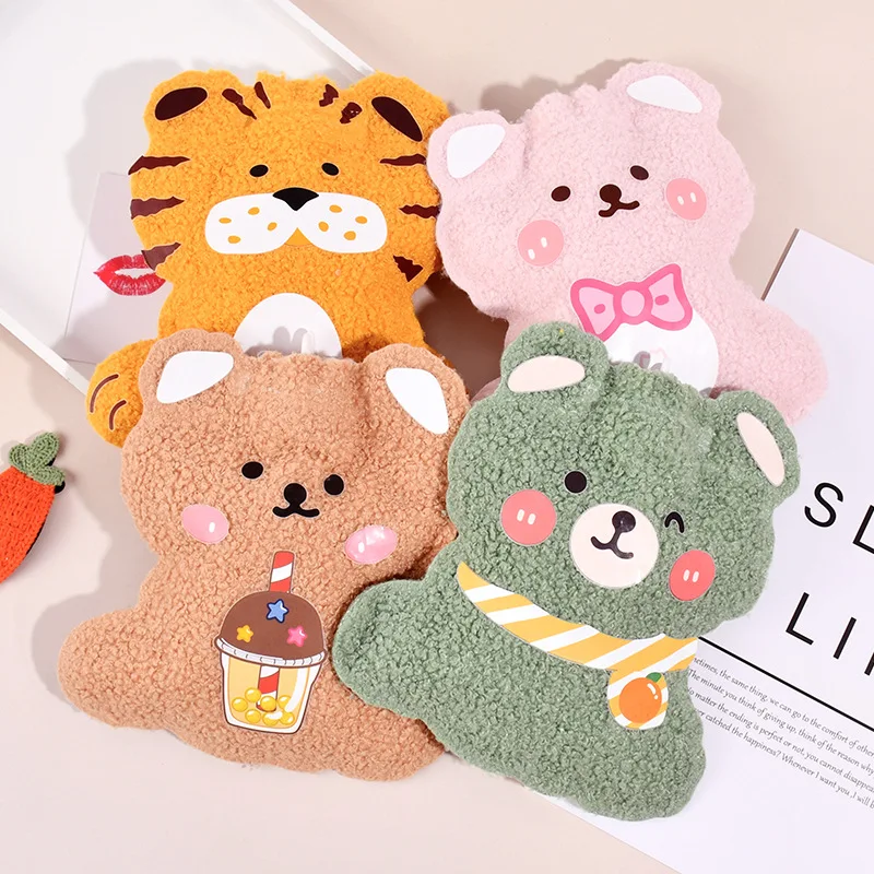 

Adorable Cartoon New Animal Plush Hot Water Bag Hand Warmer - Stay Warm and Cozy with this Must-Have Winter Essential