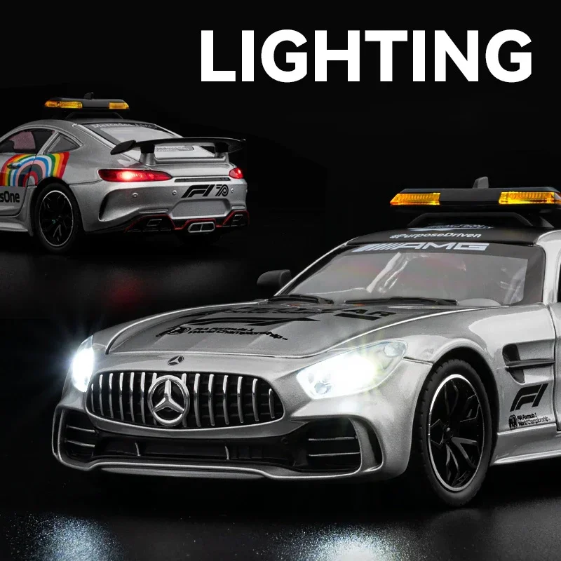 1:24 Mercedes Benz AMG GTR F1 Safety Car Alloy Supercar