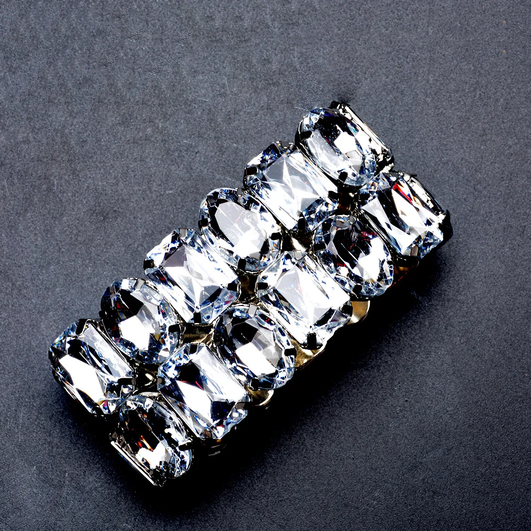 Fashion Ladies Stretch Bracelet Exquisite Crystal Girl Bracelet Jewelry Wedding Bridal Jewelry Accessories Gifts 2
