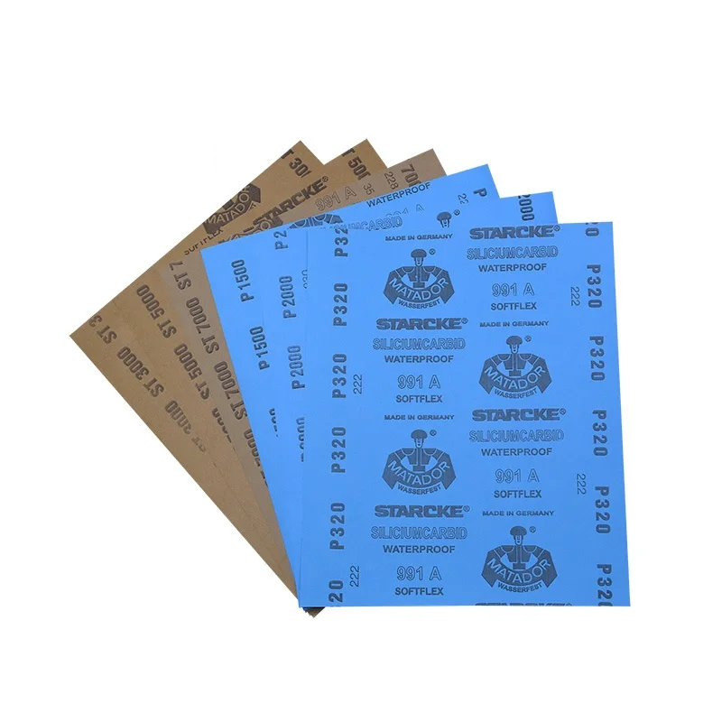 Set Carta Vetrata 6 Granature 1000-5000 - 9x11 Pollici, Per Legno E Metallo, Levigatura A Secco/Umido - Foto 9