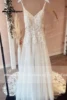 Lakshmigown Chic Lace A Line Wedding Dress 2022 Elegant Bridal Country Wedding Gowns Open Back Vestidos de Nova Brautkleid 3