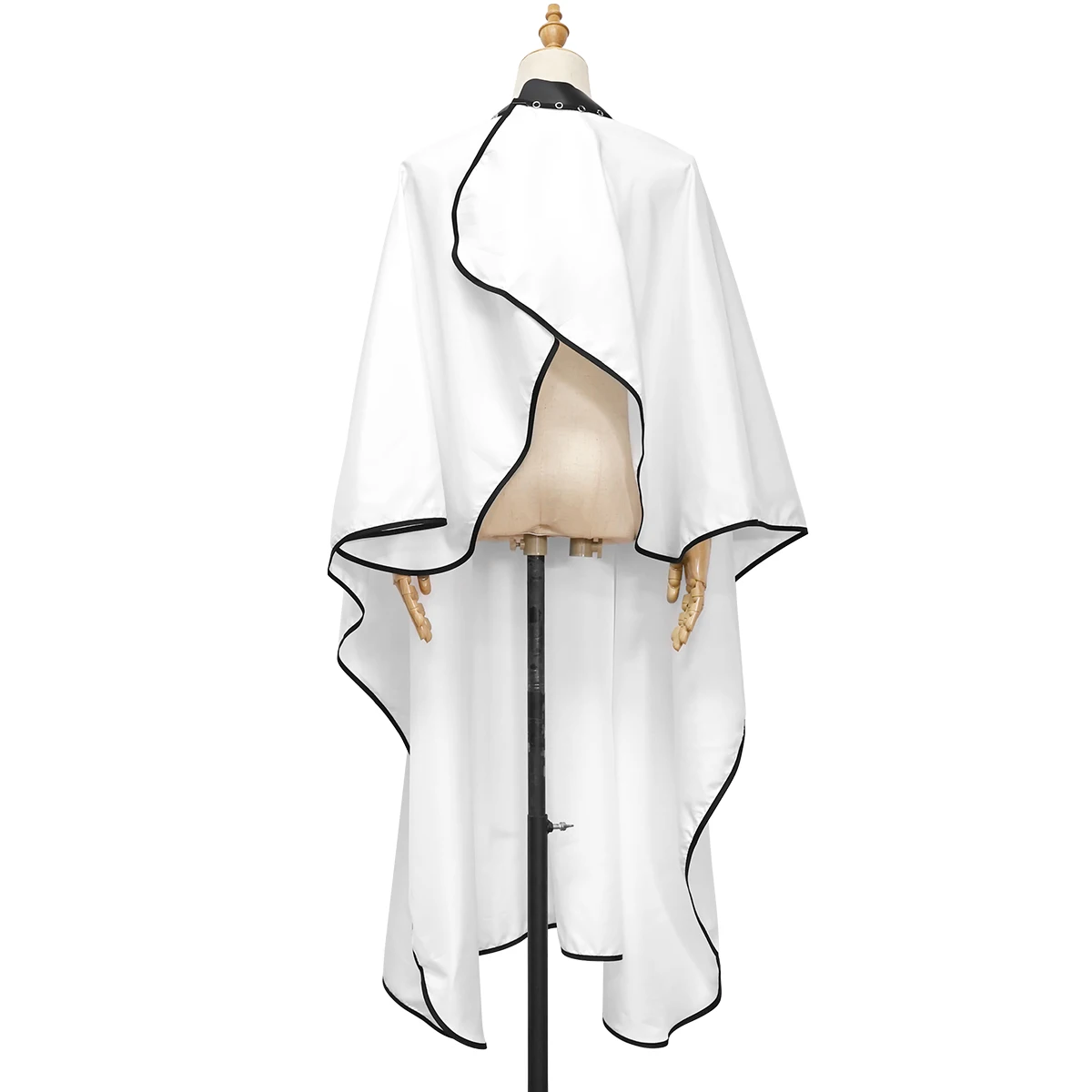 Haircut Cape Hairdressing Cape Silicone Neckline Haircut Cloth Hidden Buckle Waterproof Barber Cape Hairdressing Coat Hairdress Gown Barbershop Accessory Tools