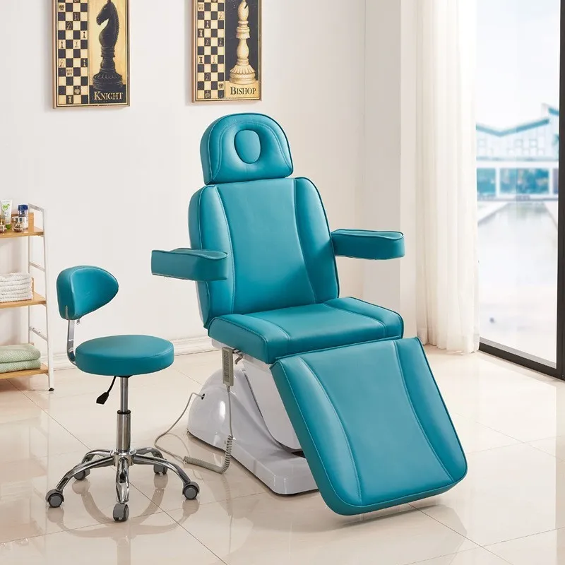 

Electric beauty bed Beauty salon special body massage tattoo bed folding micro-plastic injection bed automatic lifting
