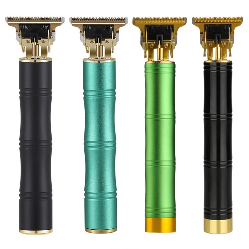 

Hair Clippers Barber Head Hair Trimmer Razor Professional Green Bamboo Carving Cordless Clipper Electric Cut Hairs Beard Cutter
