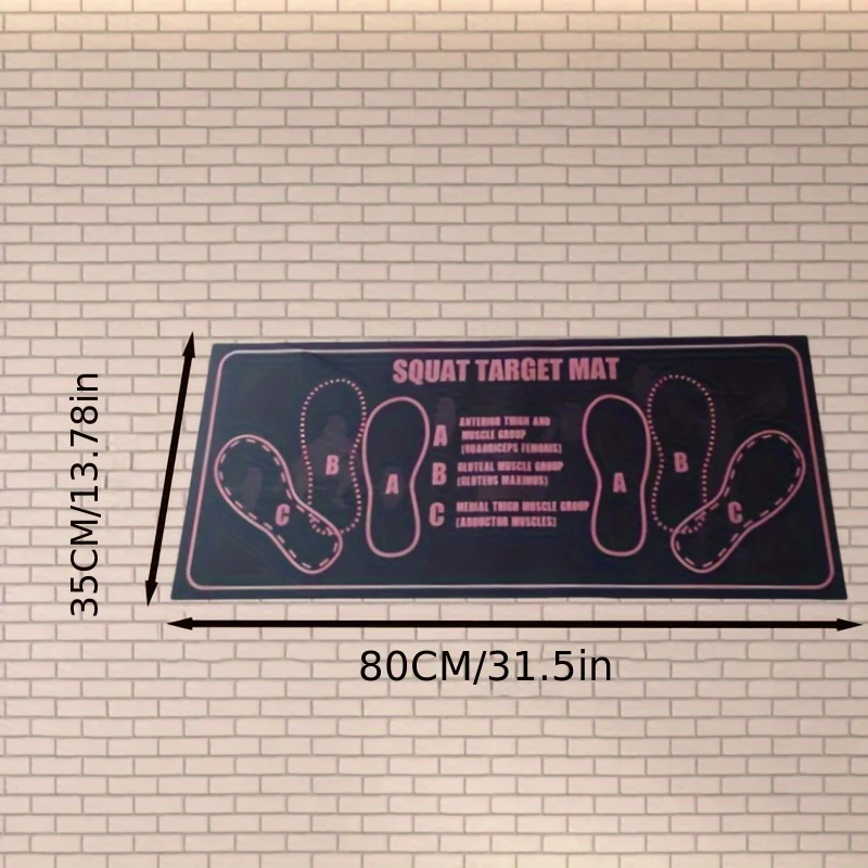 Two-Color Non-Slip Squat Mat 6