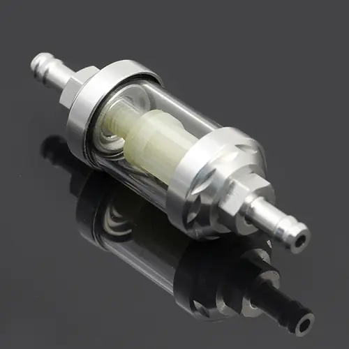 Universal 8mm CNC Aluminum Alloy Glass Gas Fuel Oil Filter For Motocross Dirt Pit Bike ATV Buggy Quad Motorcycle Parts - Image 12