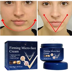 V-Shape Slimming Cream Firming Anti-aging Face-lift Removal Masseter Muscle Double Chin Face Fat Burning Reshaping Products 30g