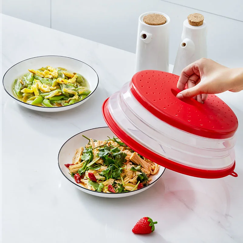 Silicone Heating Cover Microwave Multifunctional Fresh-keeping Oil-proof Splash-proof Folding