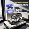 1:64 Mini Remote Control Car 2.4G Scale Remote Control Alloy Lights Adjustable Speed Buggy Boy Toy Birthday Gift 1