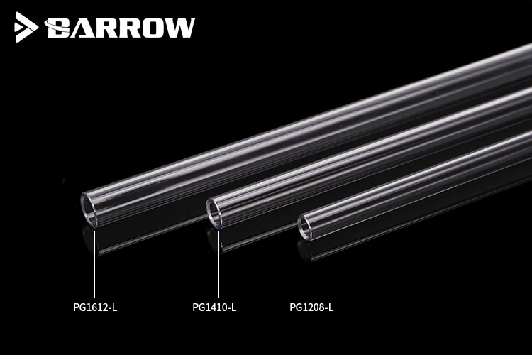PETG 10x14mm 500mm Rigid Tube Hard Horse Pipe for Water Cooling