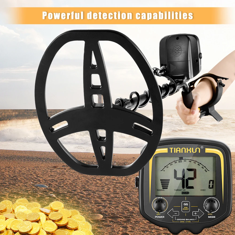 TX-850 Metal Detector UnderGround depth 2.5m Coil Waterproof Scanner Finder  Tool Gold Digger Treasure Seeking Hunter Detecting AliExpress