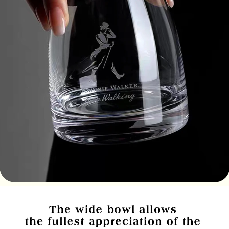 Johnnie Walker Whiskygläser, 2er-Set, 10-Unzen-Whiskygläser, Rocks-Gläser für Scotch, Alkohol-Wodka, Bourbon, Whisky-Geschenke – Detail 6