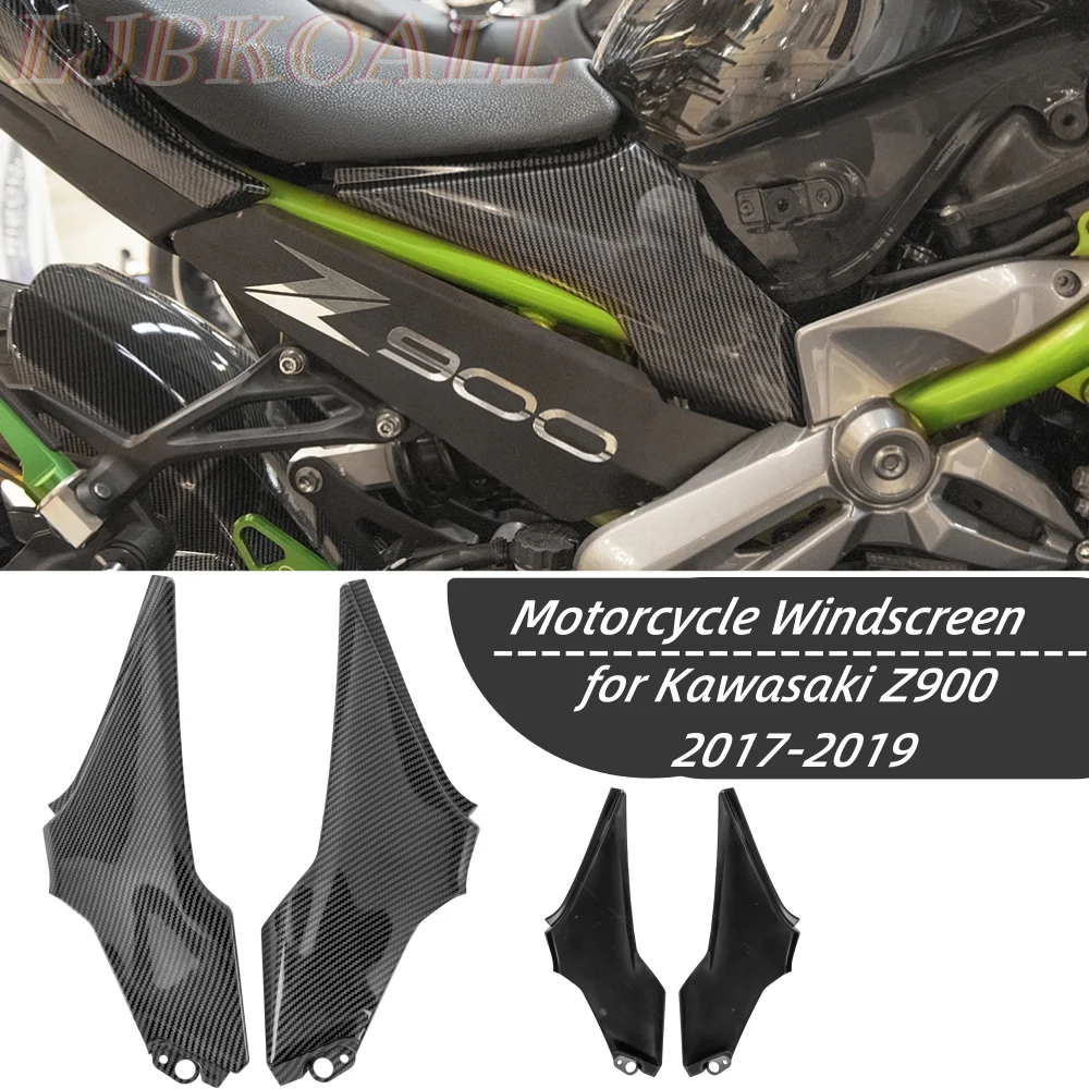 Z900 Zubehör Motorrad Unlackiert Rücksitz Seitenabdeckung Heckverkleidung Verkleidungsverkleidung Für K-awasaki Z900 2017-2021 Supercharge Verkleidung Heckabdeckung 