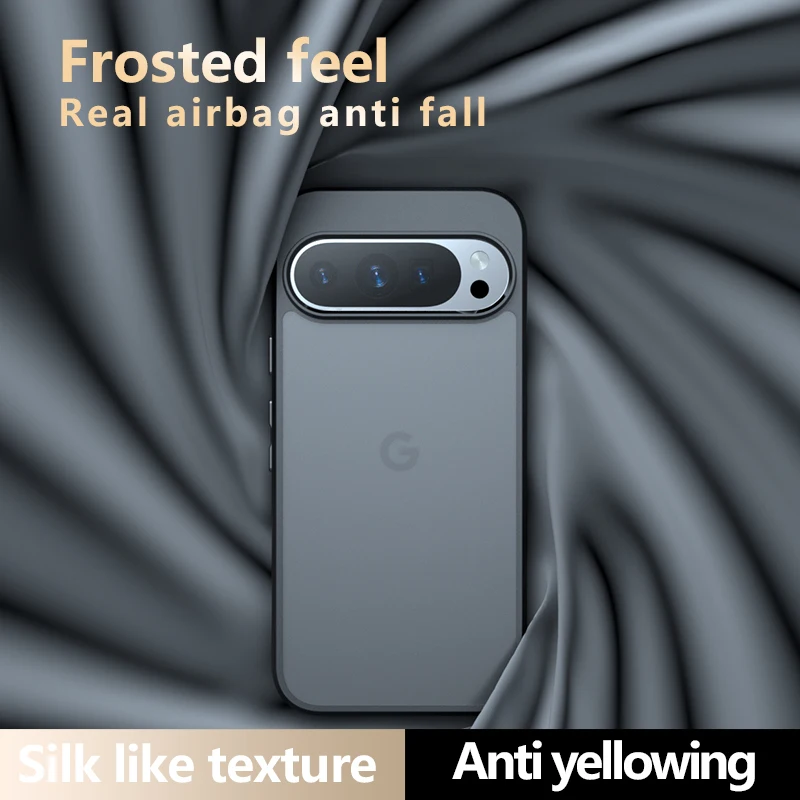 Luxury Armor Matte Clear Shockproof Bumper Case
