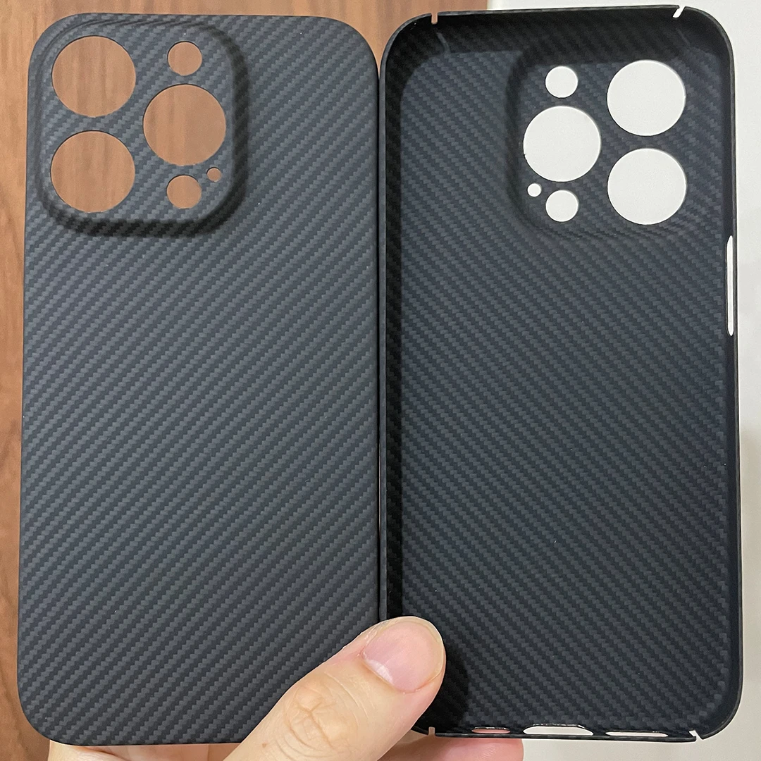 Genuine Aramid Carbon Fiber Protective Phone Case Cover