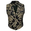 Formal Mens Waistcoat  Gothic Steampunk Decorative Pattern Vest  Victorian Cosplay Waistcoat for Wedding Business Suit 4