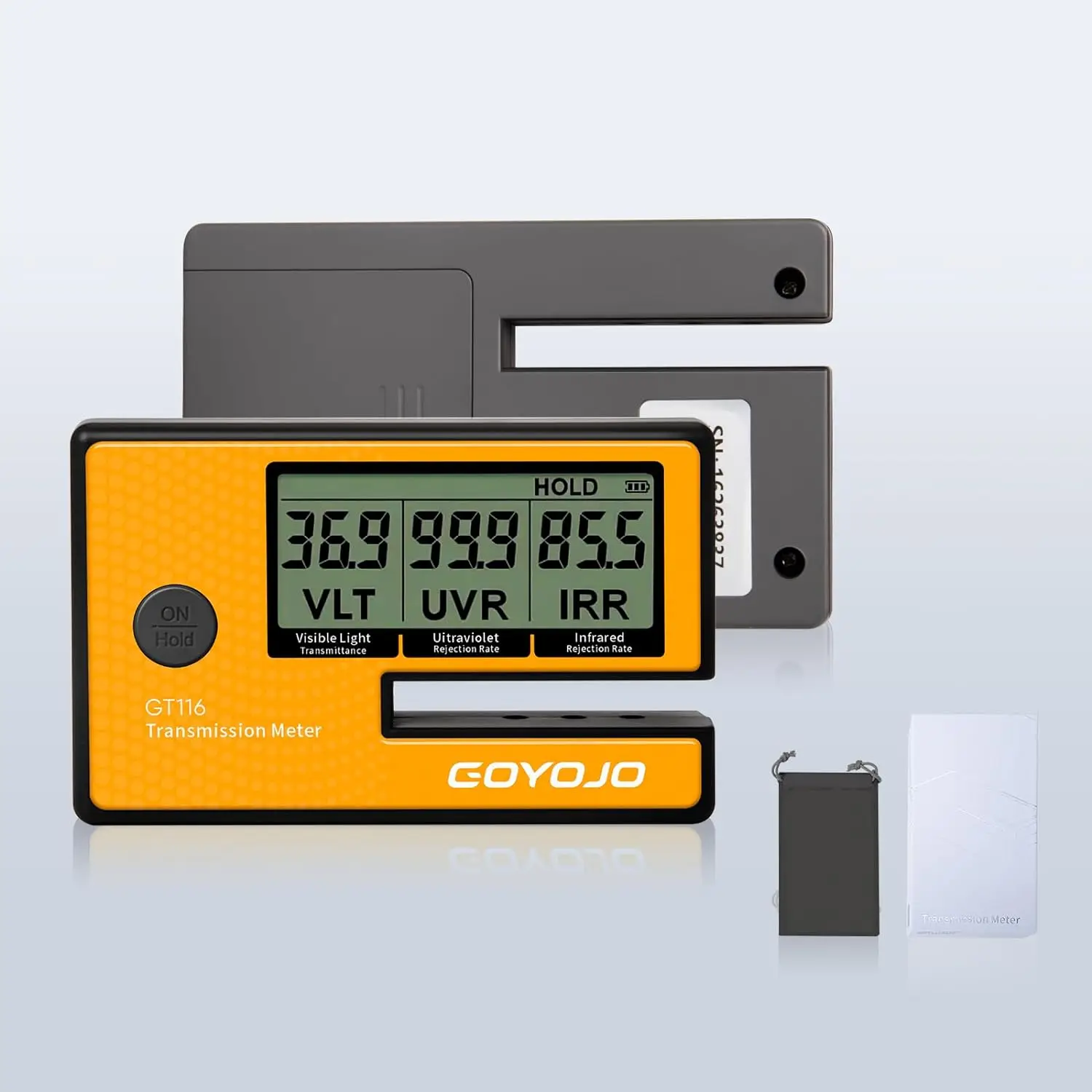 3-in-1 Solar Film Car Transmission Meter Digital Labs Tint Automatic Calibration VL UV IR Detection LS162 GT116