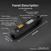 NEW Digital Clamp Meter Fork DC AC 100A Smart Ammeter 3-in-1 Function: Current Clamp Meter+Multimeter+Measuring Pen 5