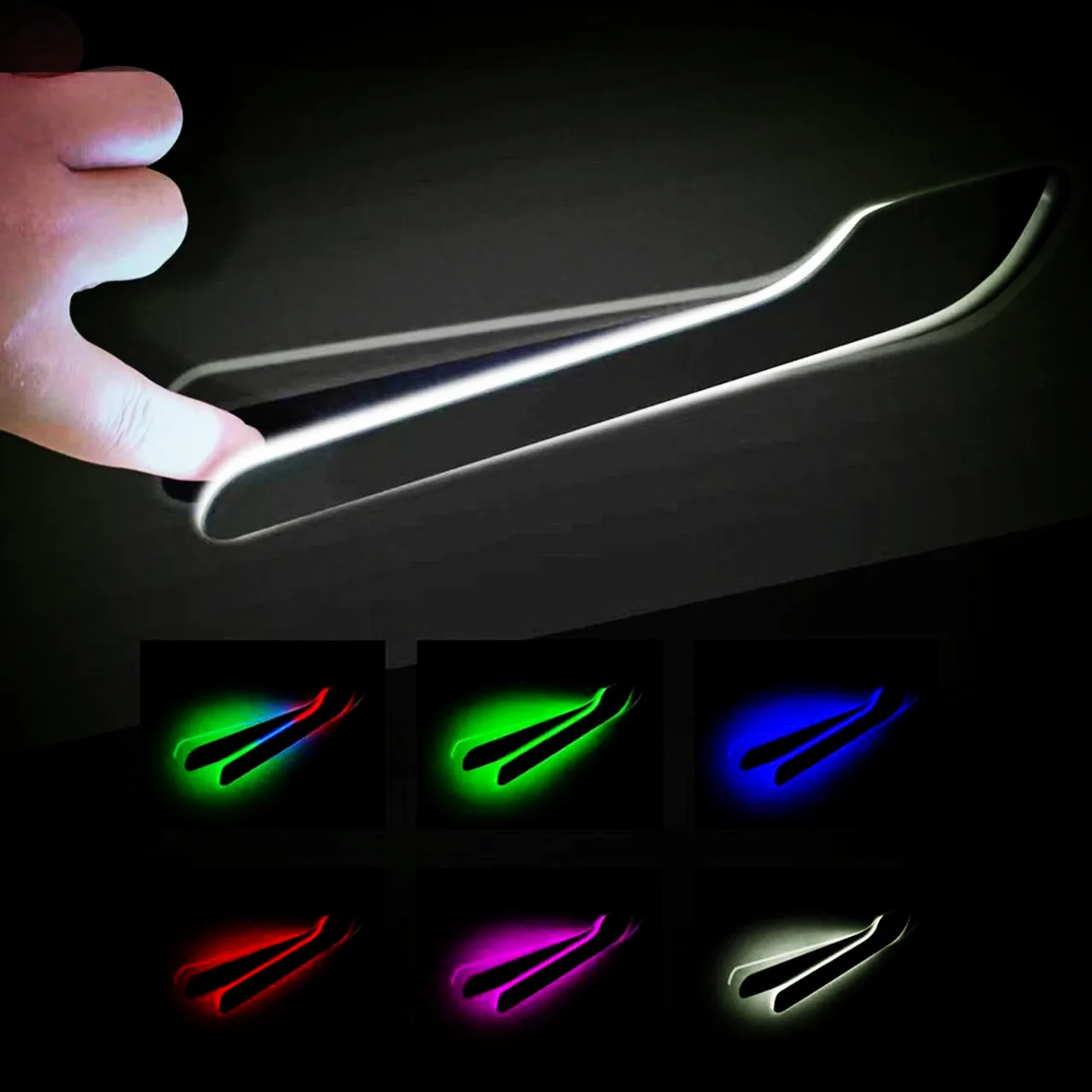 6th Generation Sonls Quality Wireless Electric Handle for Tesla model 3/Y Automatic open 2024 Newest Door Handles Welcome light